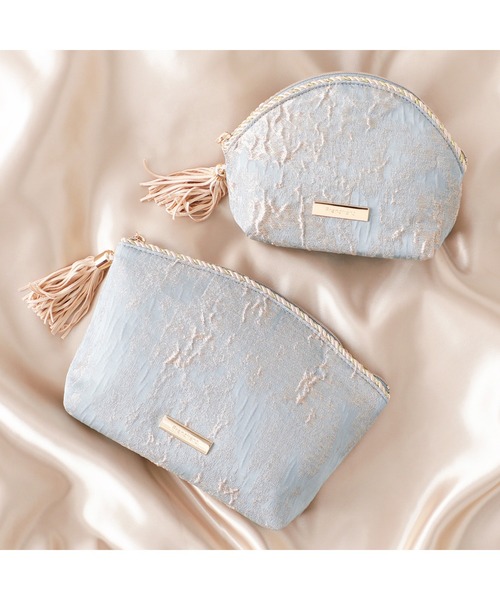 Francfranc（フランフラン） ポーチ ゴールドマチエール ポーチ S