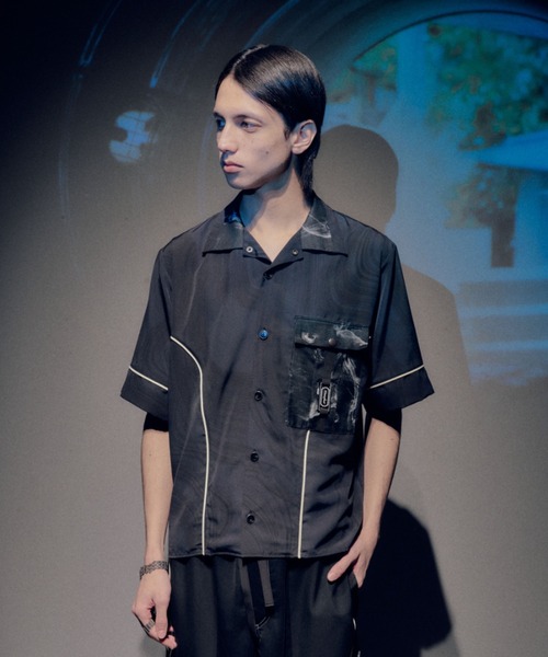 Nenuphar シャツ N'enuphar シャツ ペイズリージャガード織りシャツ メンズ レディース