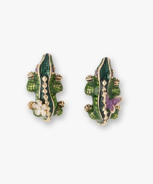 ANNA SUI（アナスイ） ピアス ワニモチーフ ピアス レディース