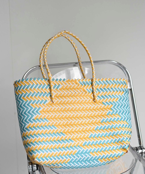 かごバッグ カゴバッグ チェックカゴバッグ | FLANEEK. | 05