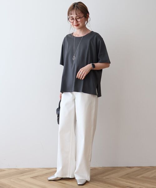 AMERICAN HOLIC tシャツ バックスリットTシャツ レディース