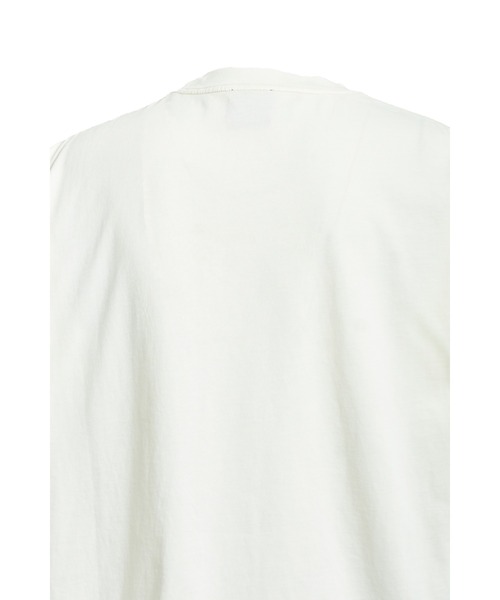 【BREATH】 MOTOR EAGLE LOGO TEE MOTOR EAGLE LOGO TEE / CREAM – BREATH - サイズ 着丈 身幅