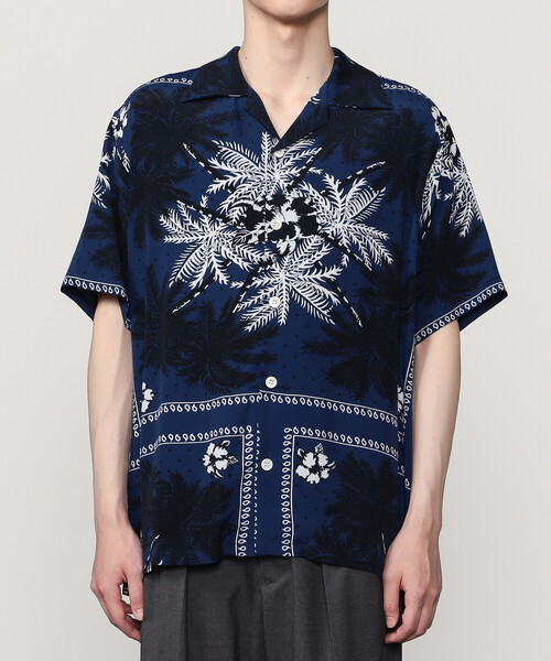 NOMA t.d. シャツ NOMARHYTHM TEXTILE | 「別注」オープンカラー