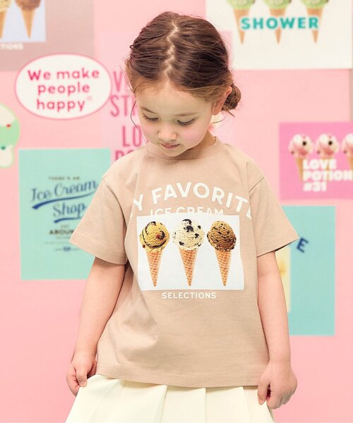 apres les cours（アプレレクール） tシャツ 「リンク」サーティワン
