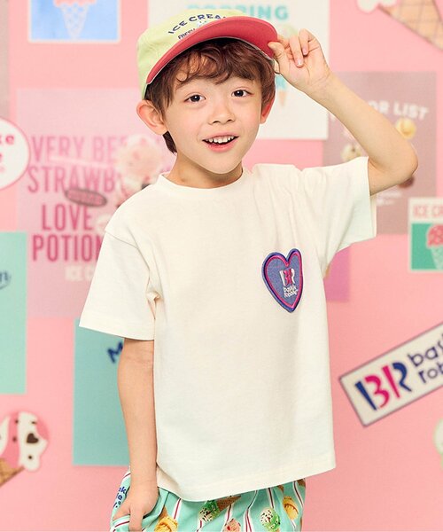 apres les cours（アプレレクール） tシャツ 「リンク」サーティワン