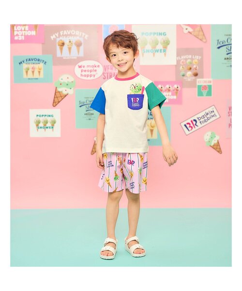 apres les cours（アプレレクール） tシャツ 「リンク」サーティワン