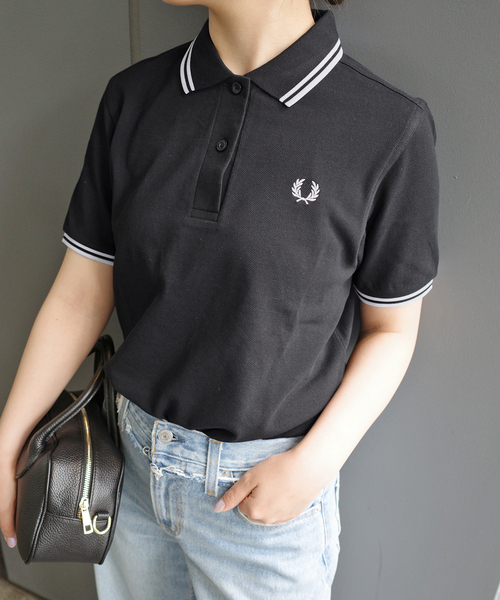 ポロシャツ ポロ FRED PERRY/フレッドペリー TWIN TIPPED  SHIRT G3600 レディース