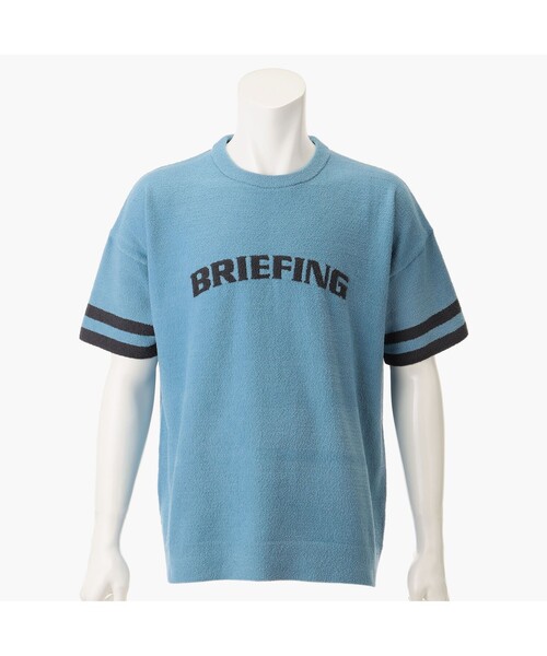 BRIEFING（ブリーフィング） ゴルフ LW RELAXED KNIT T-SHIRT メンズ