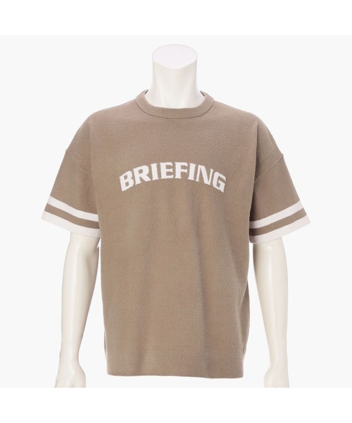 BRIEFING（ブリーフィング） ゴルフ LW RELAXED KNIT T-SHIRT メンズ