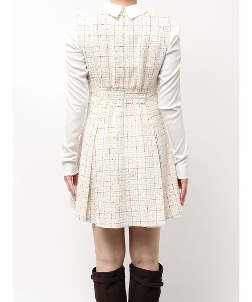 シャツセットツイードミニワンピース LILY BROWN（リリーブラウン）の「[L.B CANDY STOCK]シャツ