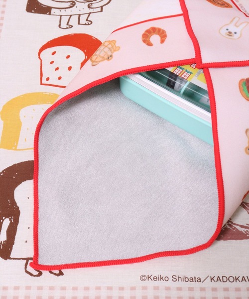弁当箱 (SK)「パンどろぼう」ピタッとくっつく 結ばない ランチクロス | BAYBLO | 03