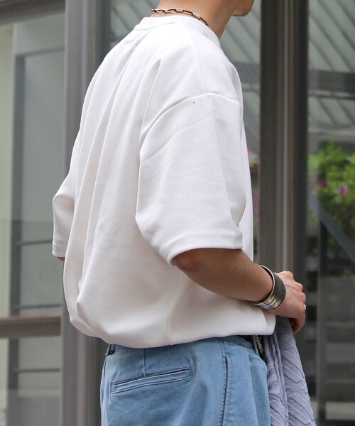 「GLOSTER」 半袖Tシャツ L グリーン メンズ