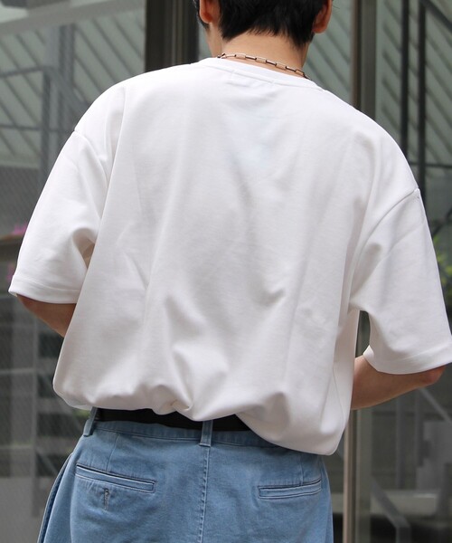 「GLOSTER」 半袖Tシャツ L グリーン メンズ