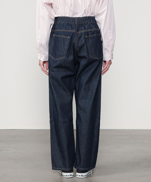 [DANTON] Denim брюки 38 индиго голубой женский 