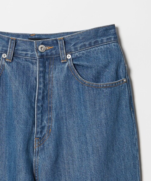 ＜Steven Alan＞コットン デニム ストレート パンツ Steven Alan＞コットン デニム ストレート パンツ