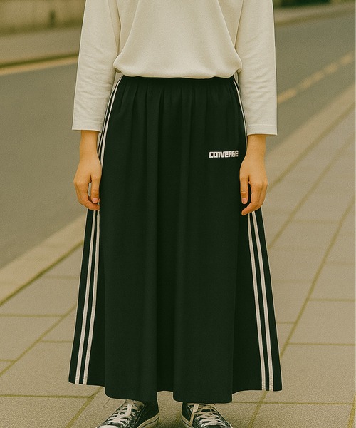 スカート 「CONVERSE/コンバース」ストレッチサイドラインゴアードスカート | CONVERSE