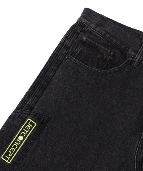 adidas ブラックデニムパンツ 33 adidas（アディダス） デニムパンツ 33 ブラック メンズ : ZOZOTOWN