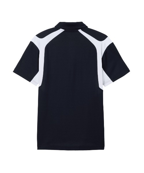 le coq sportif GOLF tシャツ 無地ハーフジップ半袖シャツ