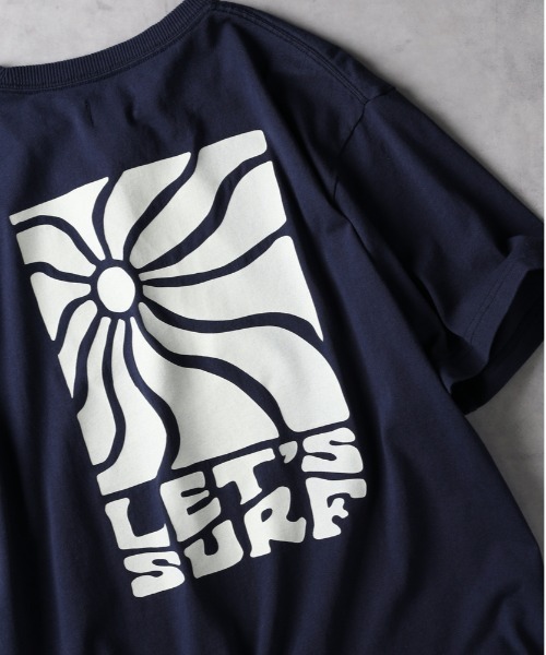 Right-on（ライトオン） tシャツ オゾン加工サンモチーフプリントT