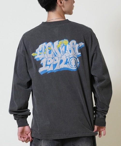 ELEMENT（エレメント） tシャツ 長袖Tシャツ/ロンT バックプリント