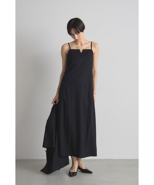 &. NOSTALGIA（ノスタルジア） ワンピース リネン美シルエットキャミ