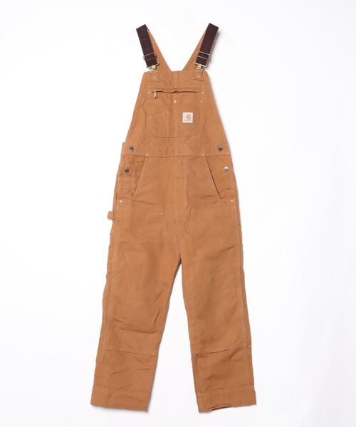 Carhartt ブラウン オーバーオール Carhartt 「Carhartt」 オーバーオール - ブラウン メンズ