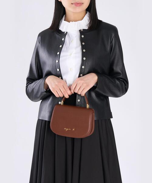 ハンドバッグ レザー 2wayショルダーバッグ ”City” ZAS02−01の画像