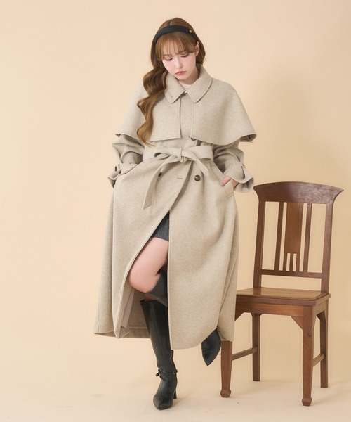 one after another NICE CLAUP ステンカラーコート コート 「今すぐお