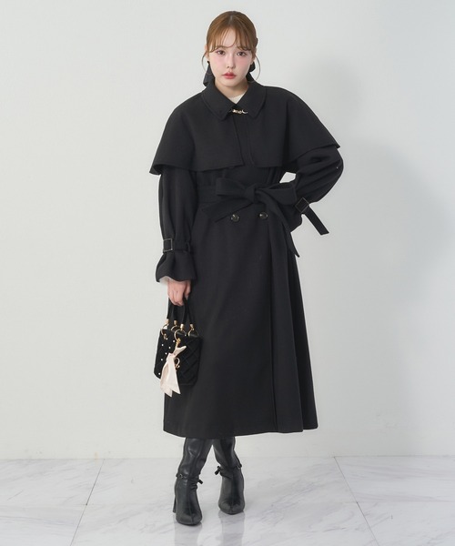 one after another NICE CLAUP ステンカラーコート コート 「今すぐお