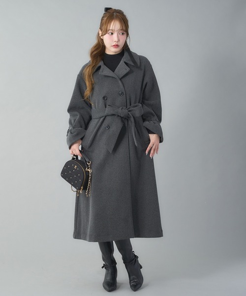 one after another NICE CLAUP ステンカラーコート コート 「今すぐお