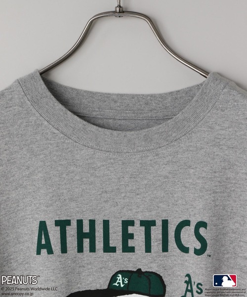LOWRYS FARM tシャツ 「LFM(U)」MLB＊SNOOPYロンT