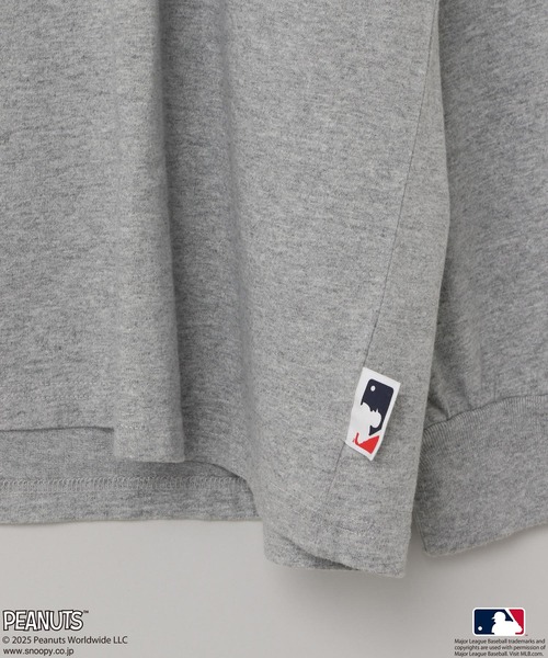 ローリーズファーム　M 新品 LOWRYS FARM tシャツ 「LFM(U)」MLB＊SNOOPYロンT