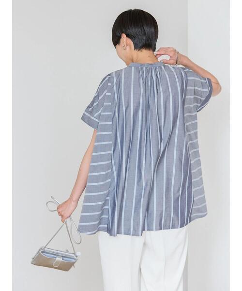 「AMERICAN HOLIC」 半袖シャツ L ブルー系その他4 レディース_画像8