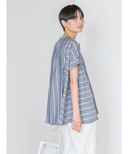 「AMERICAN HOLIC」 半袖シャツ L ブルー系その他4 レディース_画像9