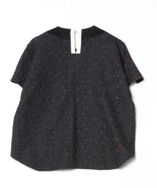 「TARO HORIUCHI」 半袖ブラウス FREE ブラック レディース_画像2