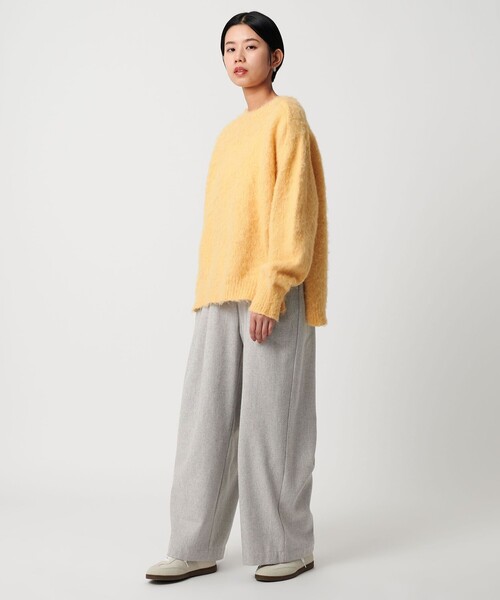 CITEN（シテン） スラックス パンツ 「CITEN」ウールミックス3タック