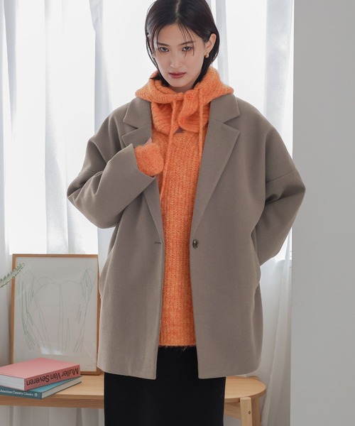 LOWRYS FARM（ローリーズファーム） チェスターコート FREE ブラウン