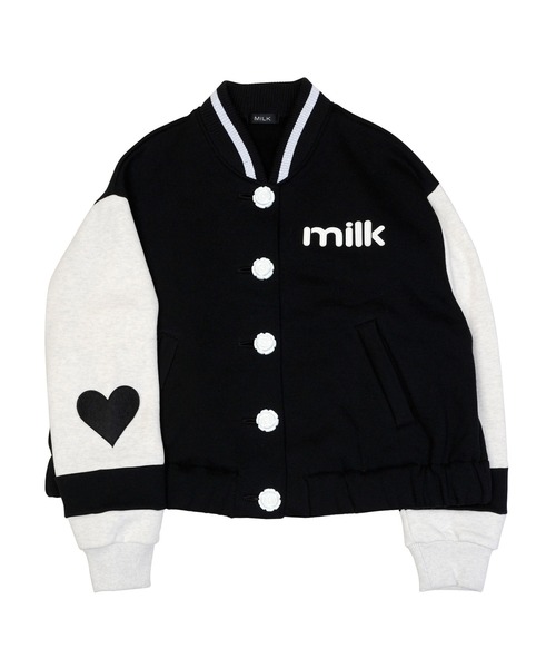 MILK（ミルク） スタジャン LOGO ROOM スタジャン レディース