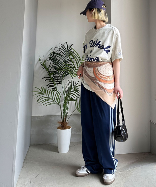 「Java」 半袖カットソー X-LARGE ホワイト レディース_画像9