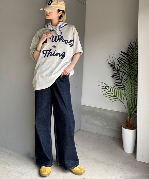 「Java」 半袖カットソー X-LARGE ホワイト レディース_画像10