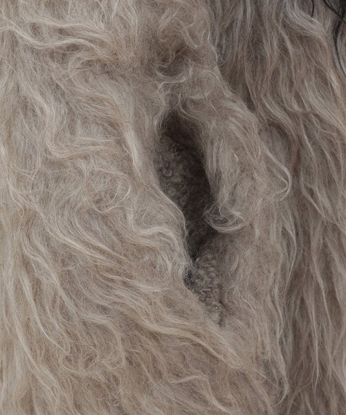 CLANE（クラネ） カーディガン 「CLANE/クラネ」BI COLOR SHAGGY KNIT