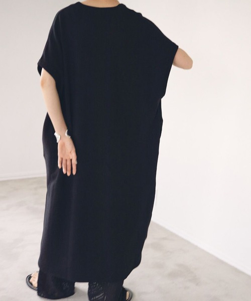 「TODAYFUL」 半袖ワンピース 36 ブラック レディース_画像7