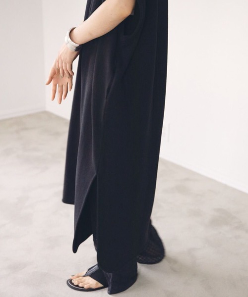 「TODAYFUL」 半袖ワンピース 36 ブラック レディース_画像8