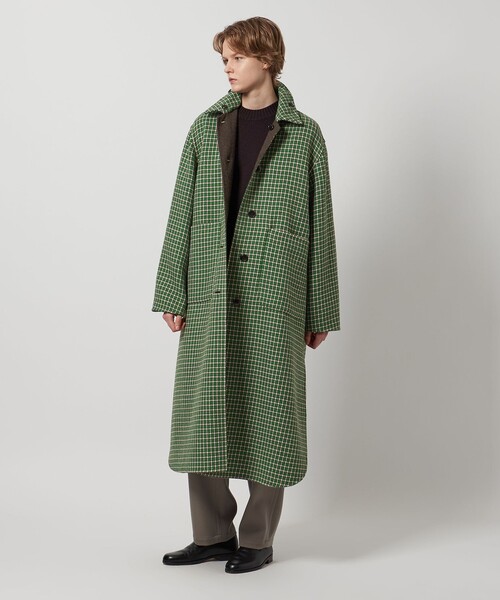 【新品未使用】LOEFF ロエフ リバーフードケープコート LOEFF＞リバー フード ケープ