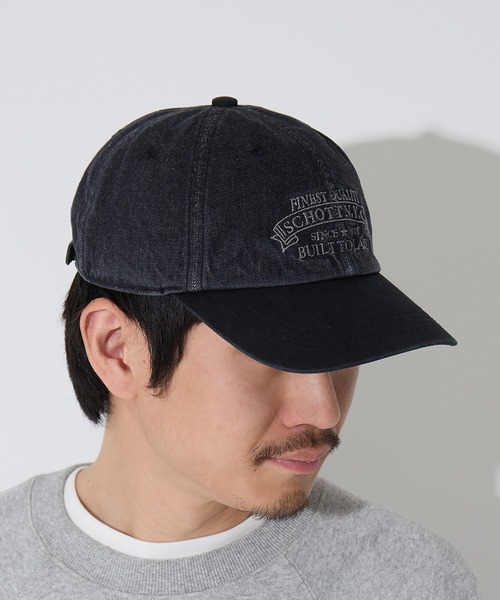 Schott N.Y.C（ショット） キャップ 帽子 「SCHOTT」ショット DENIM