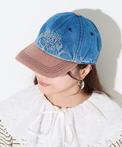 Schott N.Y.C（ショット） キャップ 帽子 「SCHOTT」ショット DENIM