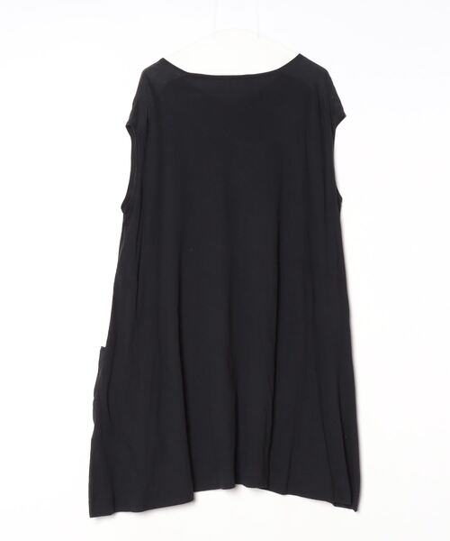 「Beaumont ORGANIC」 ノースリーブワンピース S ブラック レディース_画像2