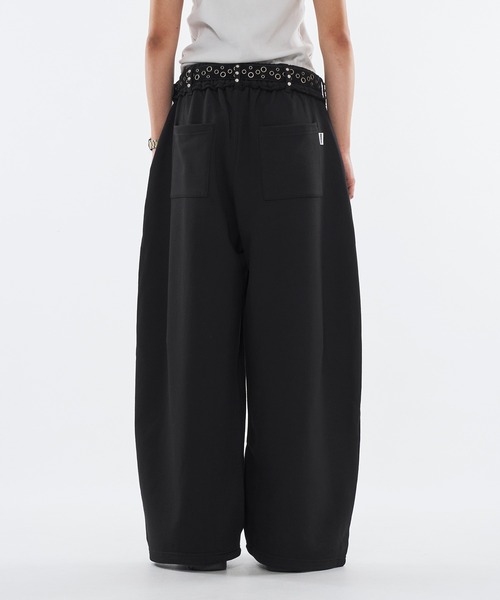 WISH FOR EVER（ウィッシュフォーエバー） パンツ STUDS DESIGN CURVE