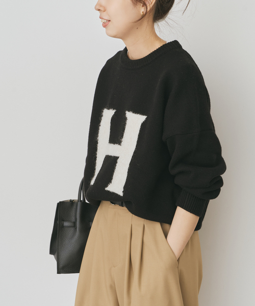 Spick＆Span（スピック アンド スパン） ニット セーター リングロゴ