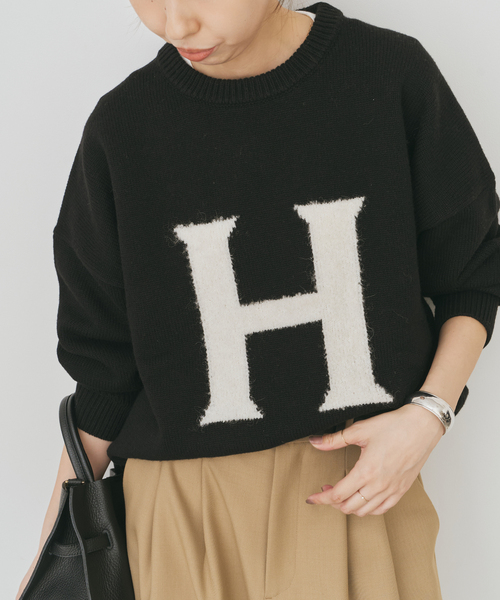 Spick＆Span（スピック アンド スパン） ニット セーター リングロゴ